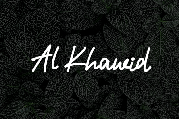 Al Khawid: A Versatile Script Font for Crafters and Designers
