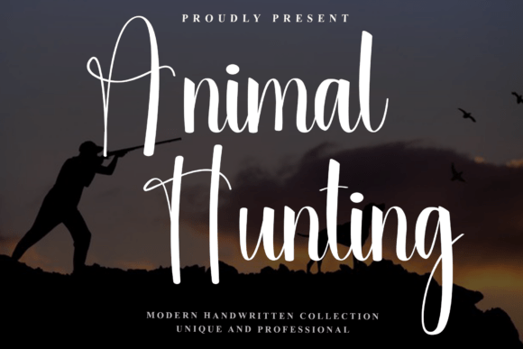 Animal Hunting: A Font for the Adventurous Mind