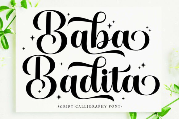 Baba Badita: A Script Font That Elevates Web Design