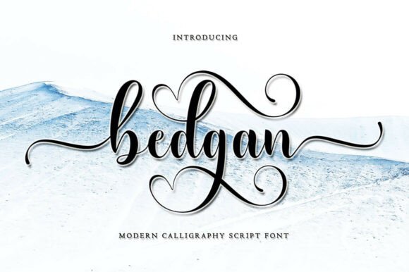 Bedgan: A Font for Ethereal Elegance