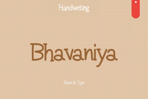 Bhavaniya: A Handwritten Font for Editorial Elegance