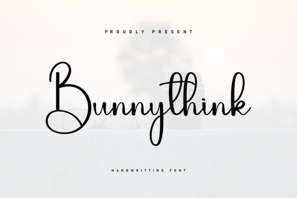 Bunnythink: A Handwritten Font for Editorial Warmth