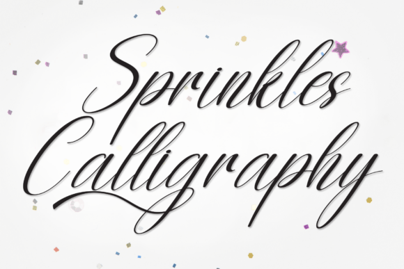 Font Choice That Speaks Volumes: Sprinkles Calligraphy in Campaign Design