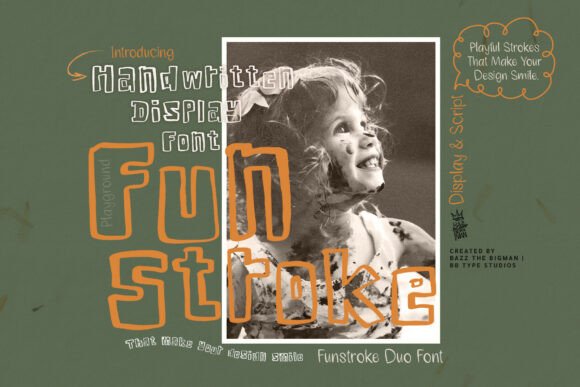 Funstroke: A Font for Crafters Who Love Personality