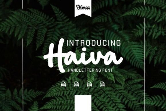 Haiva: A Font That Breathes Life into Your Handmade Creations