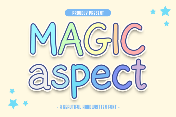 Magic Aspect: A Handwritten Font for Creative Crafters