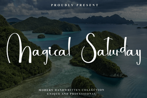 Magical Saturday: A Font That Elevates Your Brand