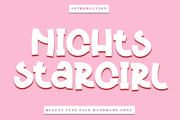 Nights Stargirl: A Script Font with Soul
