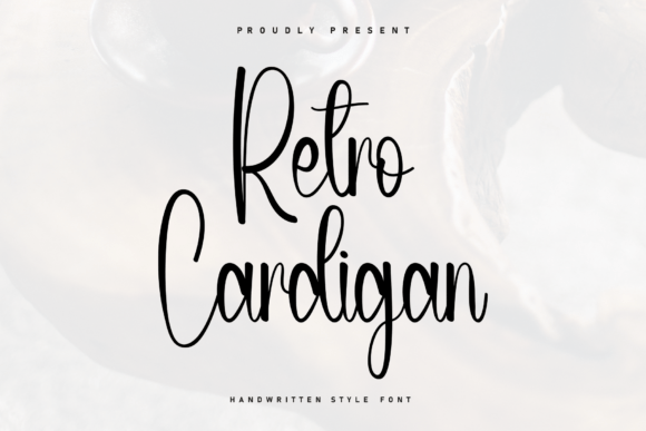 Retro Cardigan: A Font That Adds Character to Your Web Design