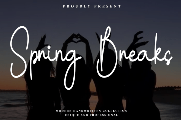 Spring Breaks: A Font That Adds Rhythm to Branding