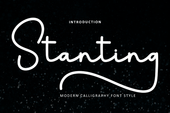 Stanting: A Font That Breathes Life Into Your Craft