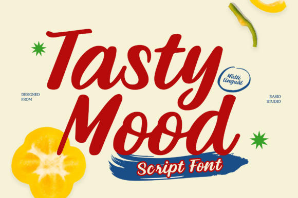 Tasty Mood: A Script Font That Adds Flavor to Digital Design