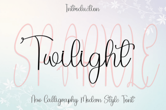 Twilight Sparkle: A Festive Script Font for Web Design