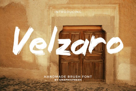 Velzaro: A Script Font for Bold Campaigns
