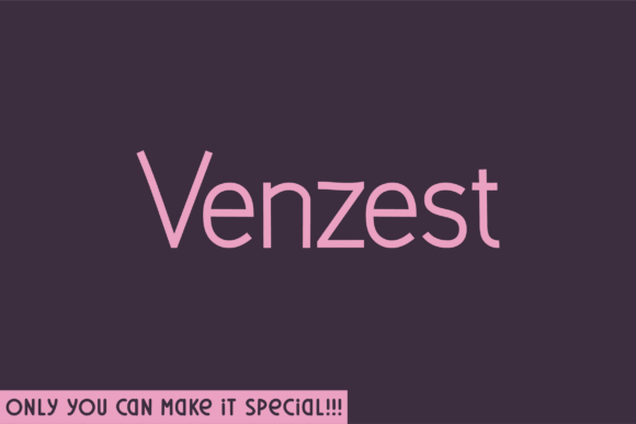 Venzest: A Script Font That Adds Character to Your Web Design
