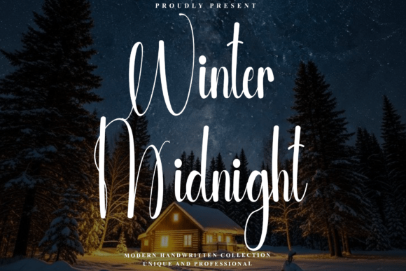 Winter Midnight: A Font That Elevates Your Brand