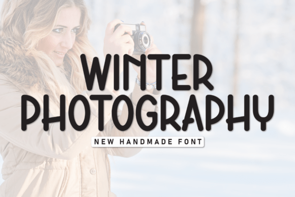 Winter Photography: A Font for Thoughtful Design